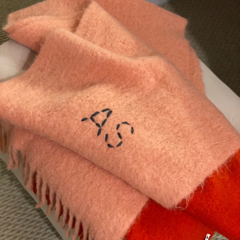Acne Studios NEW Mohair Alpaca Hair Scarf